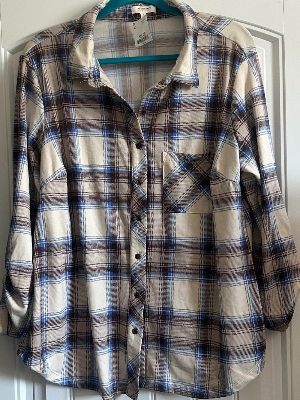 NWT No Comment Plus Size Top 2X